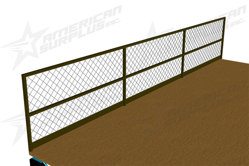 Wire Mesh Mezzanine Rail